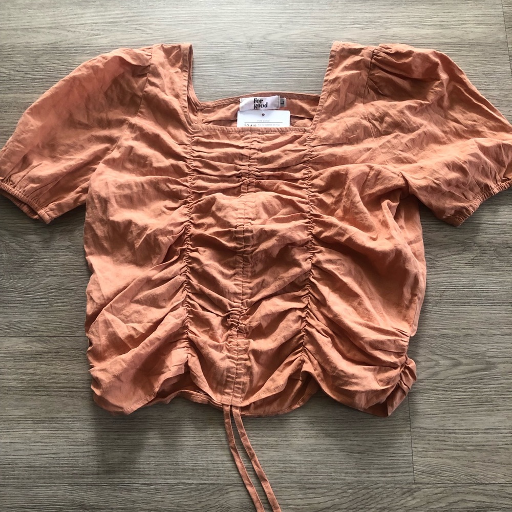 Coral Blouse